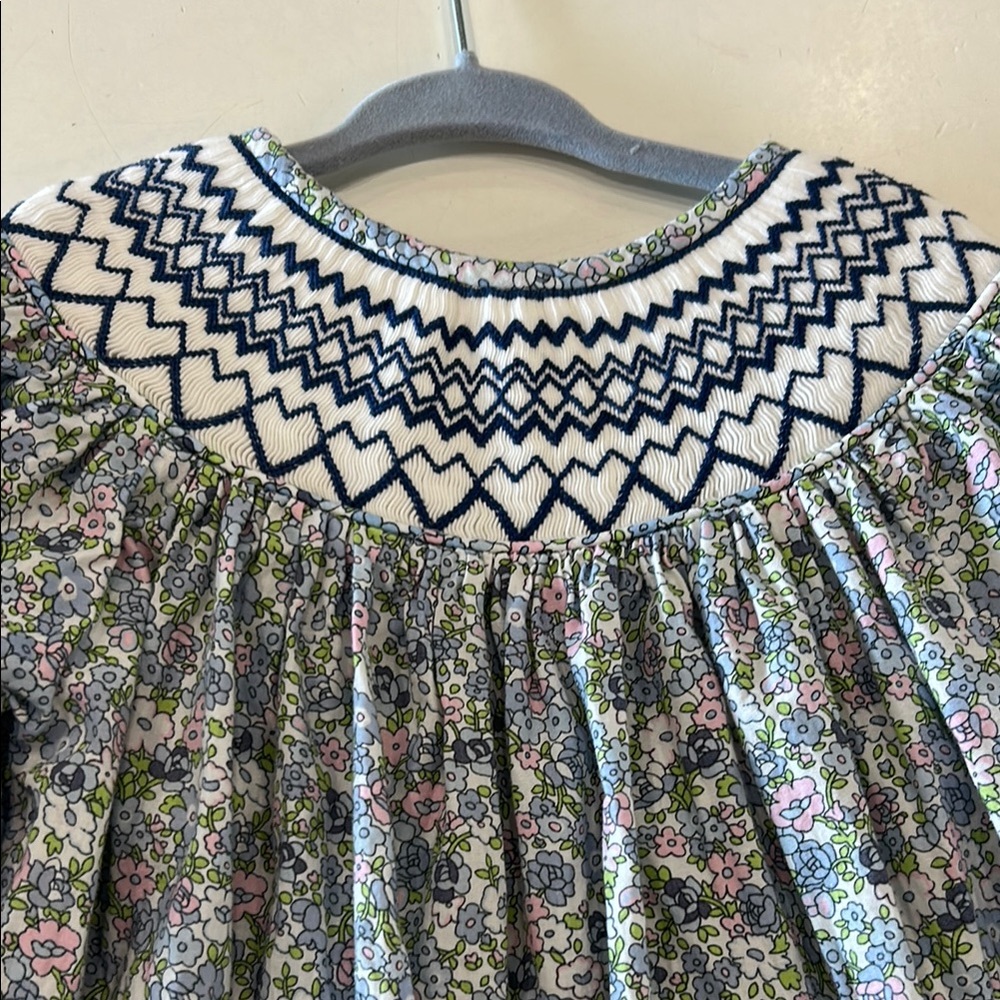 The Bella Bean smocked floral dress